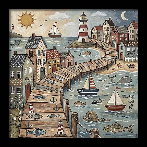 Boardwalk By The Sea