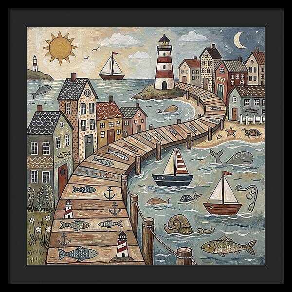 Boardwalk By The Sea