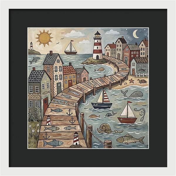 Boardwalk By The Sea