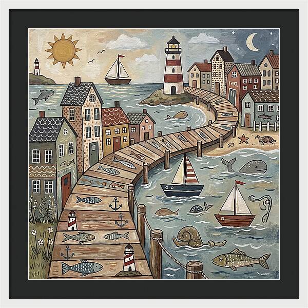 Boardwalk By The Sea