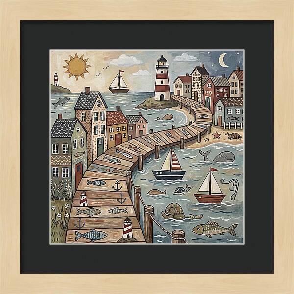 Boardwalk By The Sea