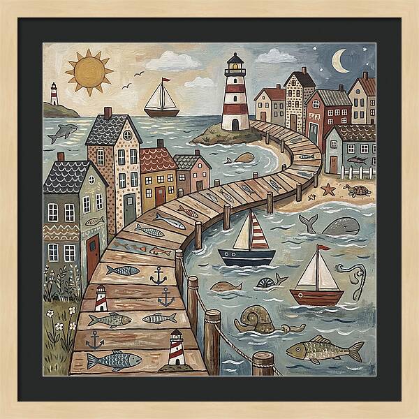 Boardwalk By The Sea
