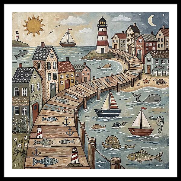 Boardwalk By The Sea