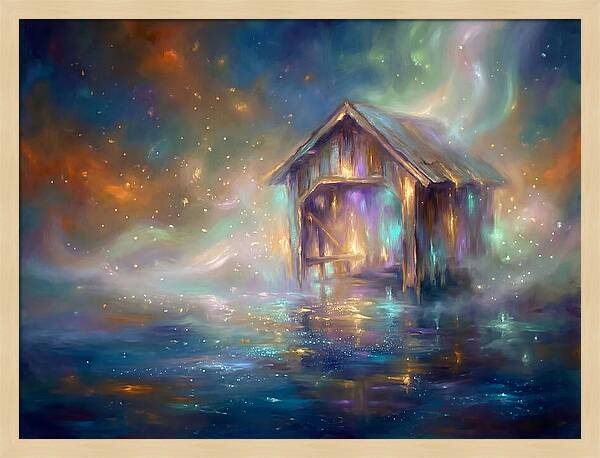 Boathouse Reflection
