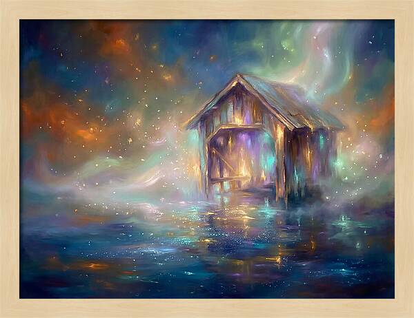Boathouse Reflection