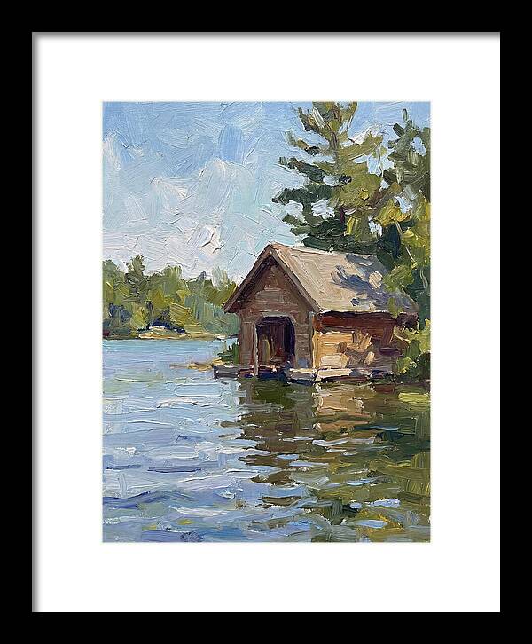 Boathouse Reflections