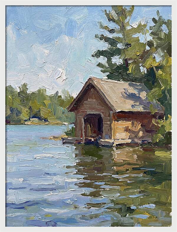 Boathouse Reflections