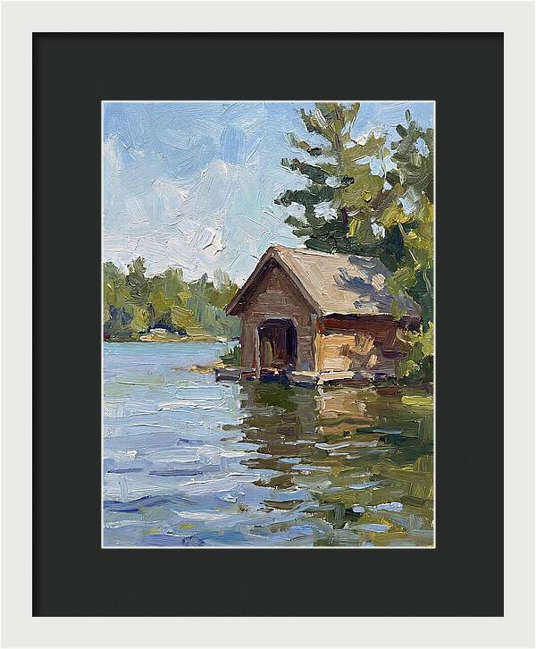 Boathouse Reflections