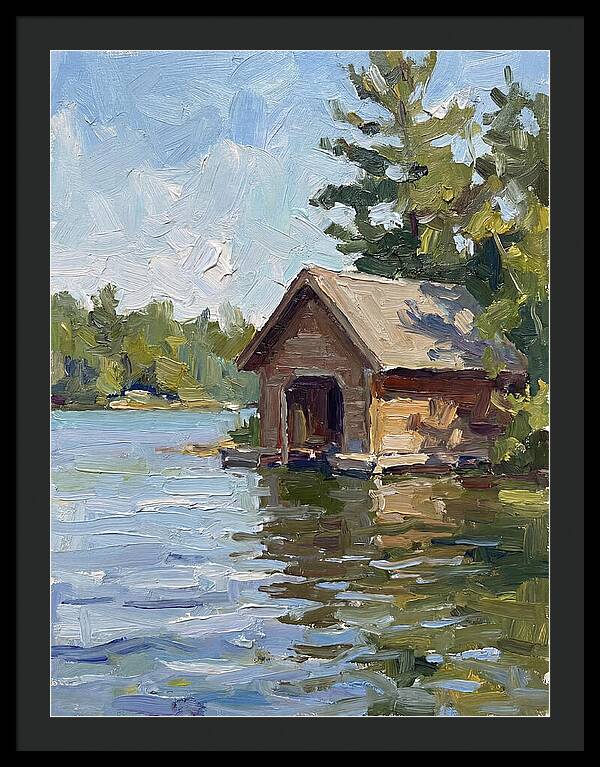 Boathouse Reflections