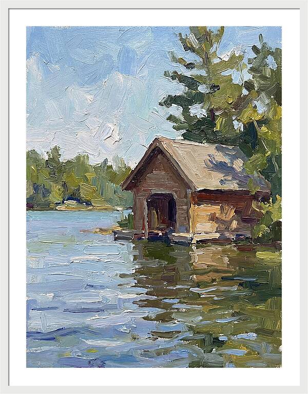 Boathouse Reflections