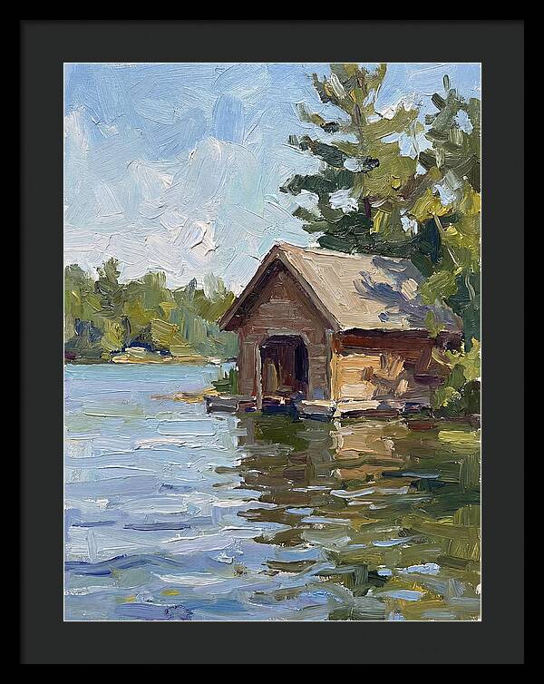 Boathouse Reflections