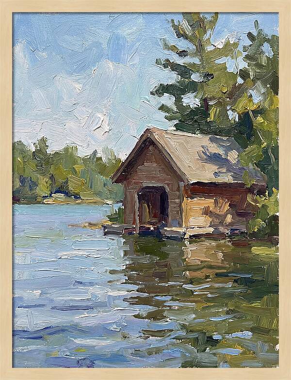 Boathouse Reflections