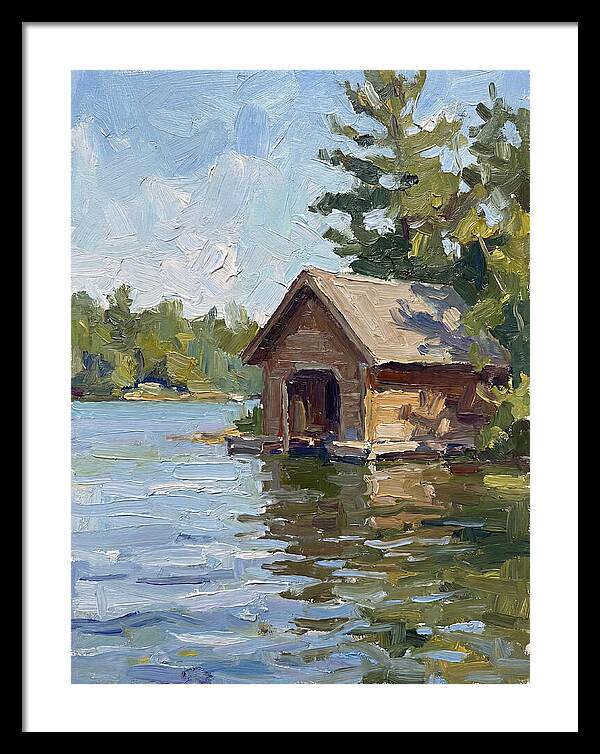 Boathouse Reflections