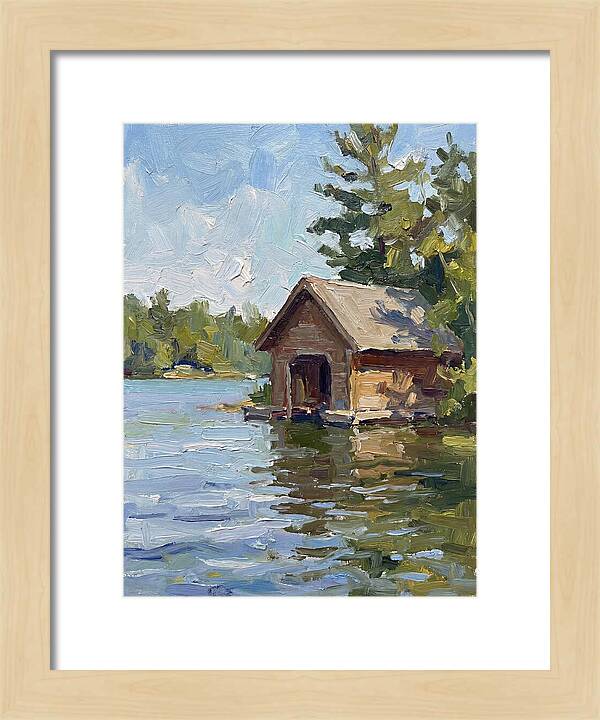 Boathouse Reflections