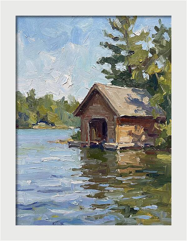 Boathouse Reflections