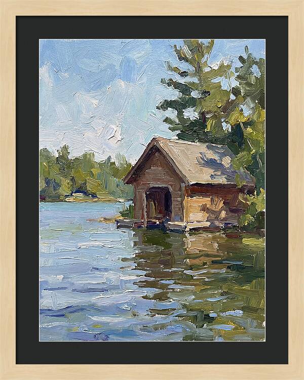 Boathouse Reflections