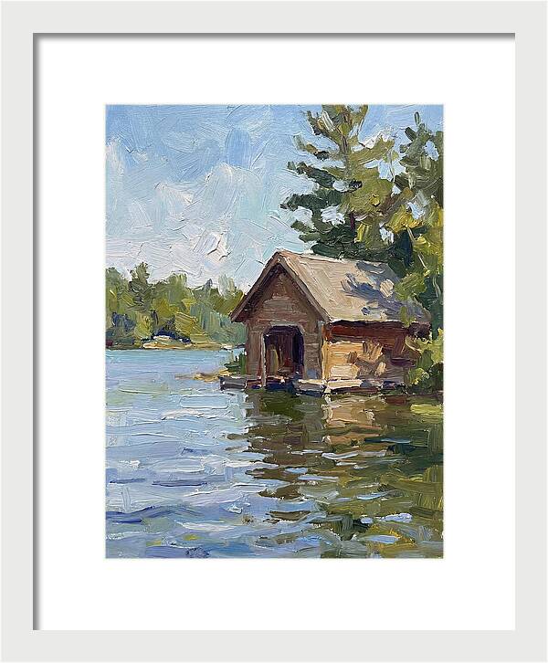 Boathouse Reflections