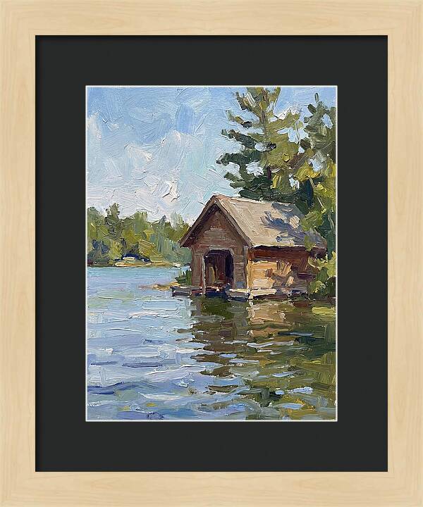 Boathouse Reflections