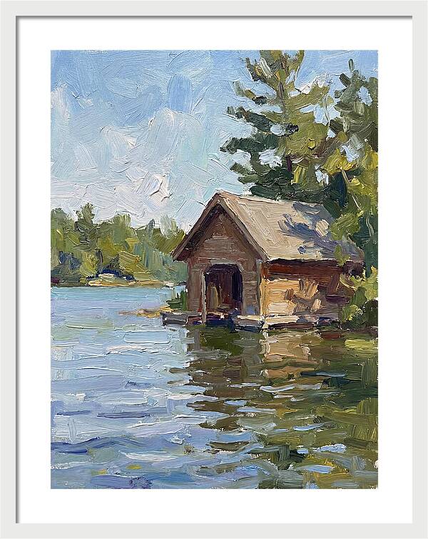 Boathouse Reflections