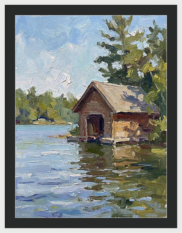 Boathouse Reflections