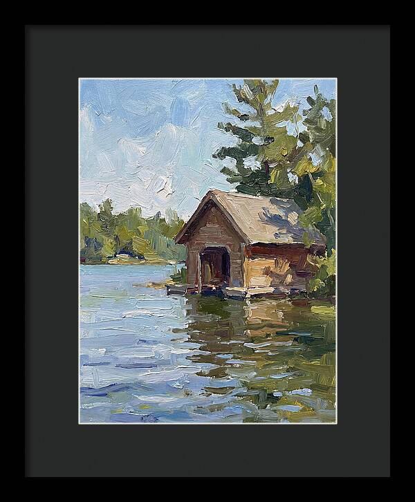 Boathouse Reflections