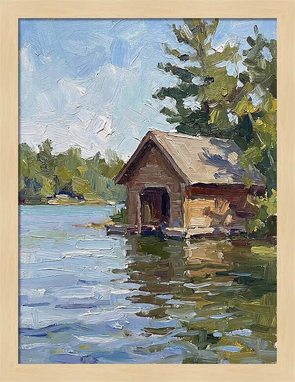 Boathouse Reflections