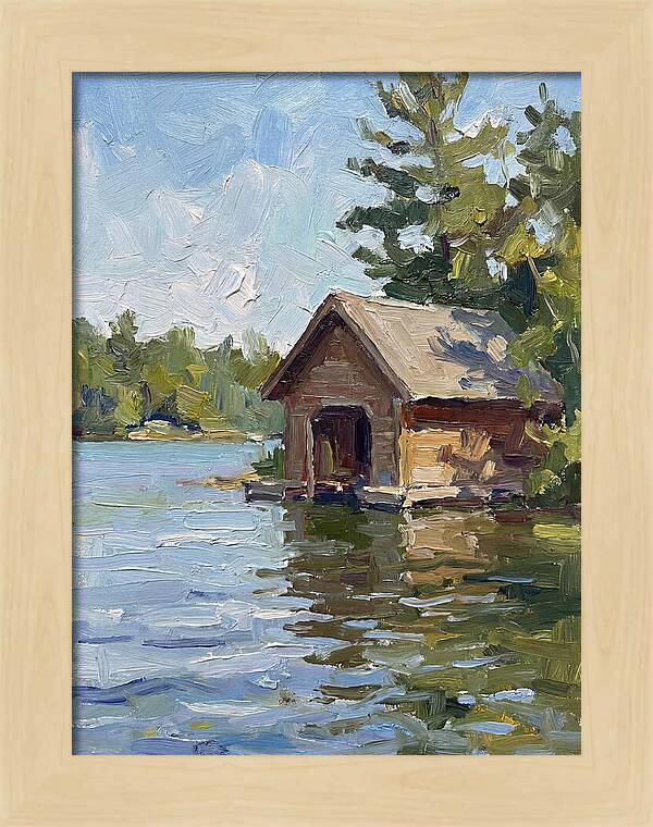 Boathouse Reflections