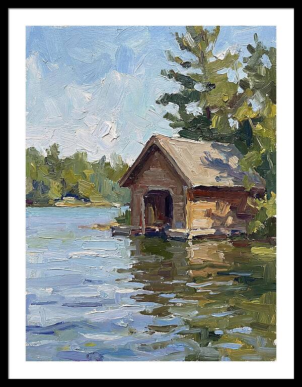 Boathouse Reflections