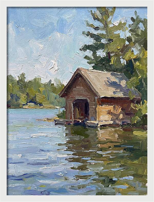 Boathouse Reflections