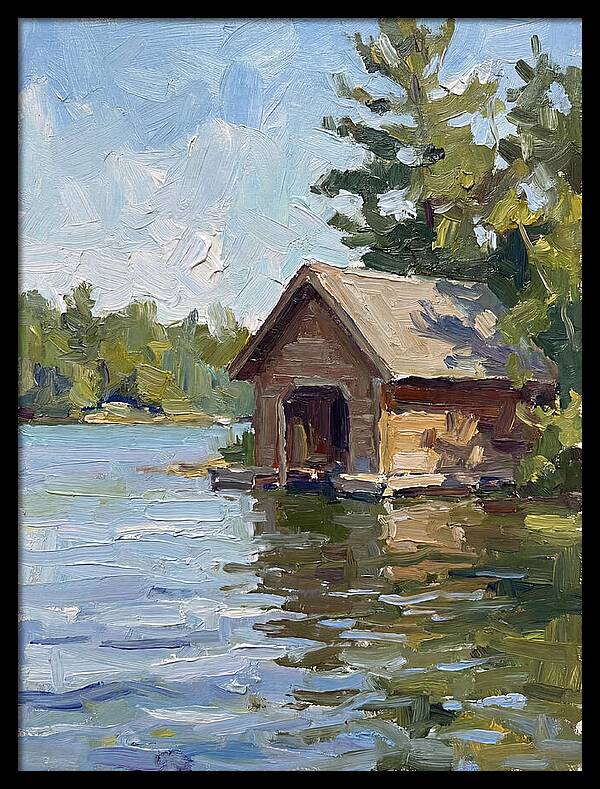 Boathouse Reflections