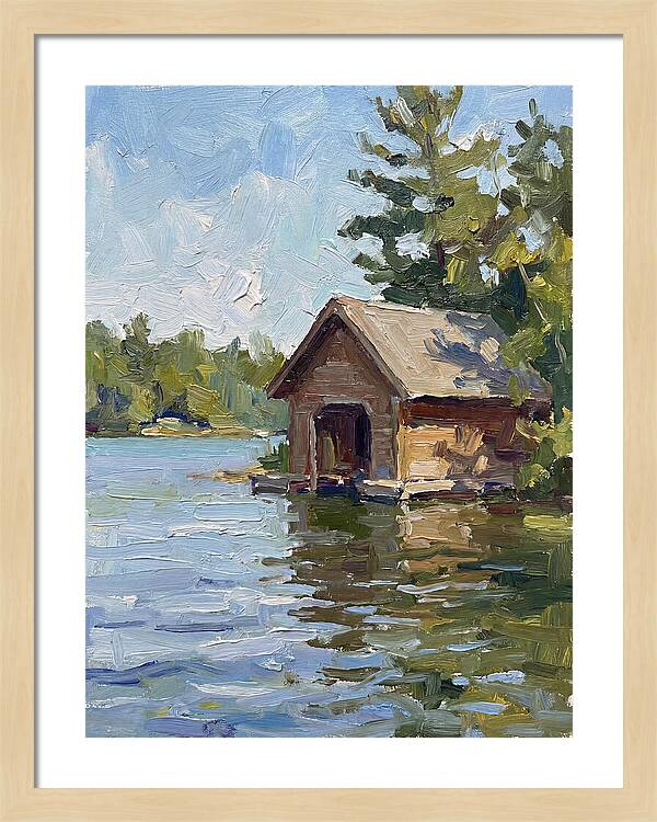 Boathouse Reflections