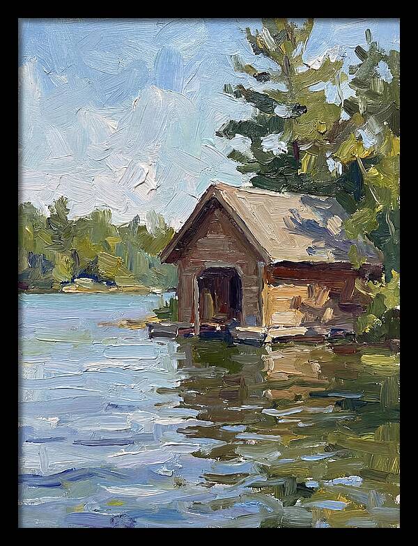 Boathouse Reflections