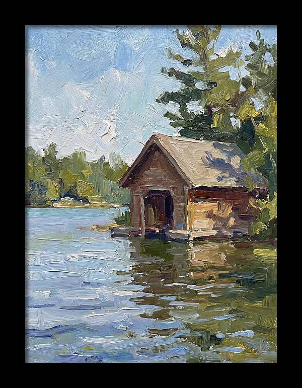 Boathouse Reflections