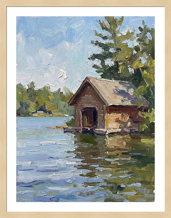 Boathouse Reflections