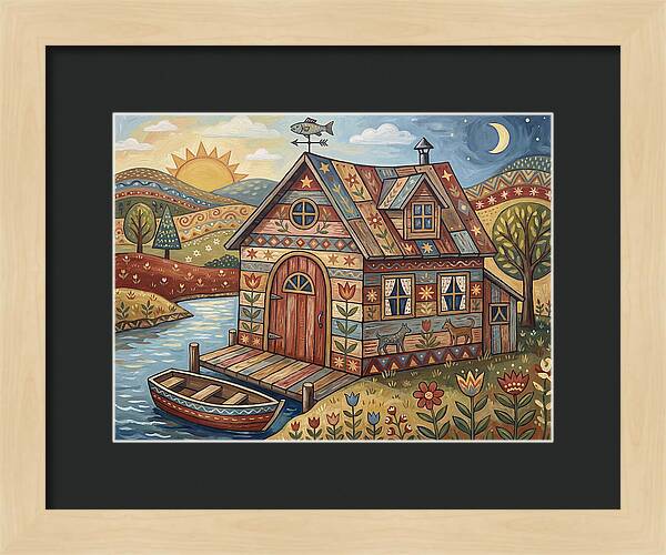 Boathouse Serenity