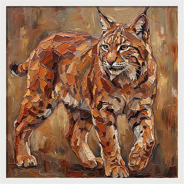 Bobcat In Bold Colors