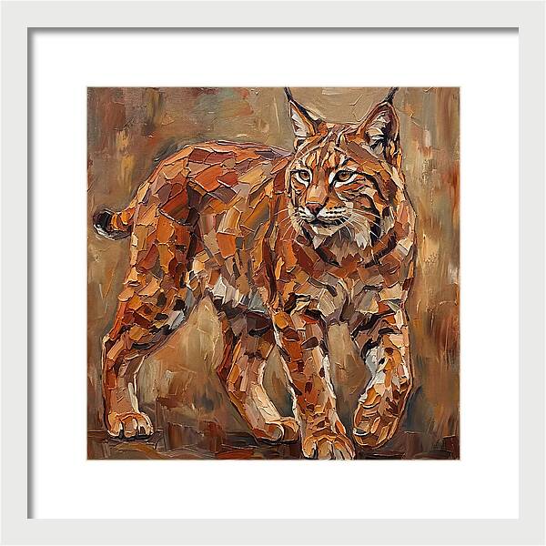 Bobcat In Bold Colors