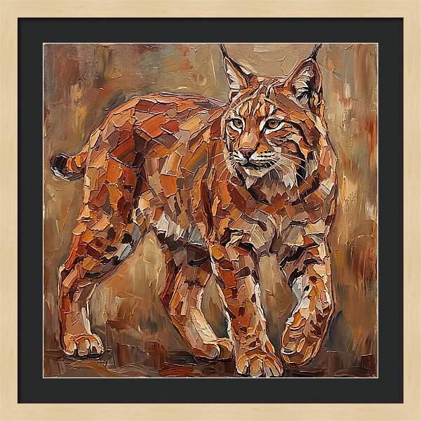 Bobcat In Bold Colors