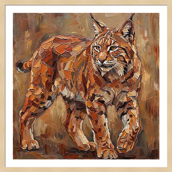 Bobcat In Bold Colors