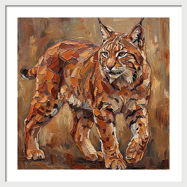 Bobcat In Bold Colors