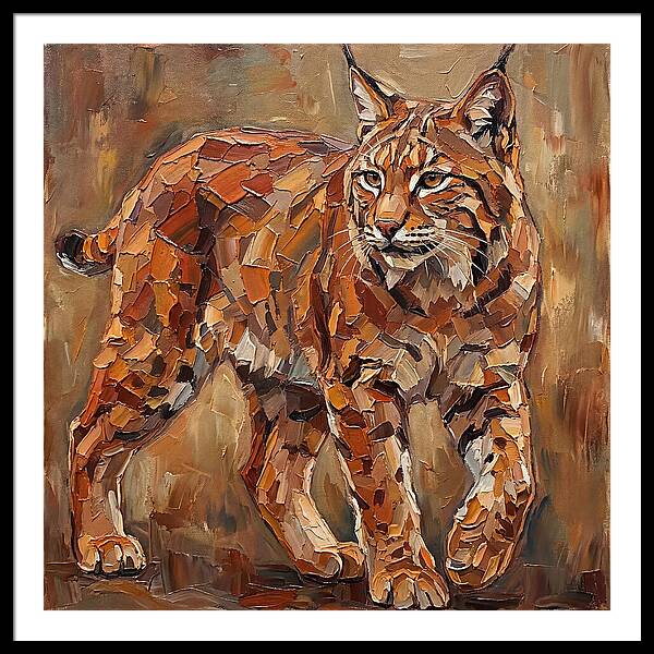 Bobcat In Bold Colors