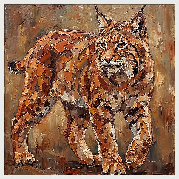 Bobcat In Bold Colors