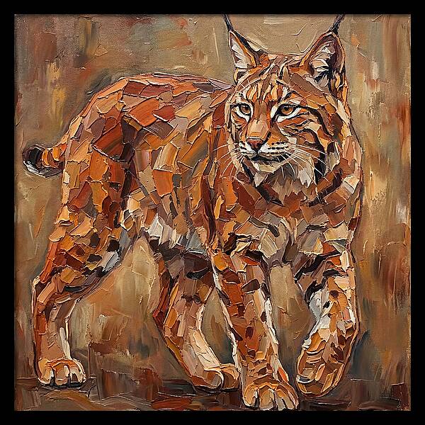 Bobcat In Bold Colors