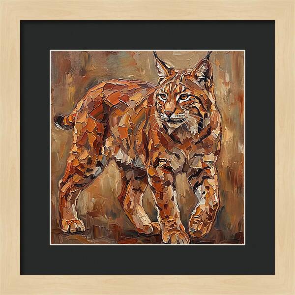 Bobcat In Bold Colors