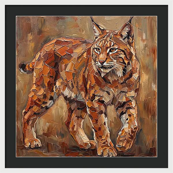 Bobcat In Bold Colors