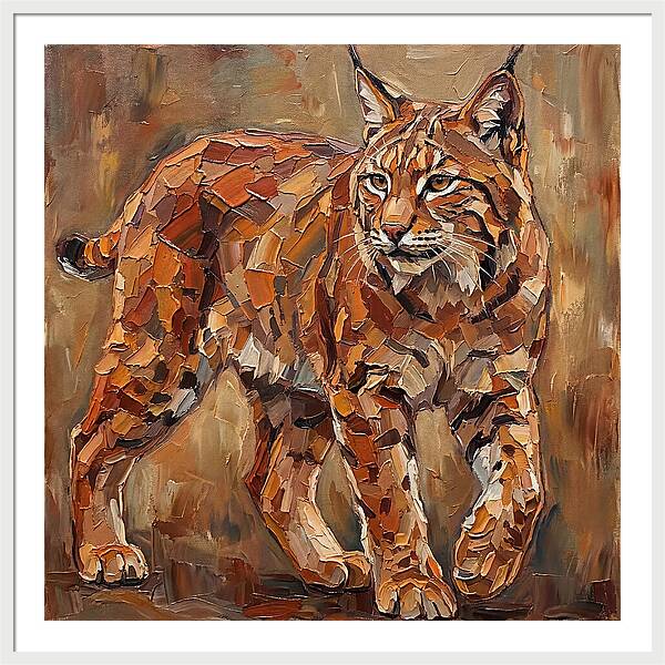 Bobcat In Bold Colors