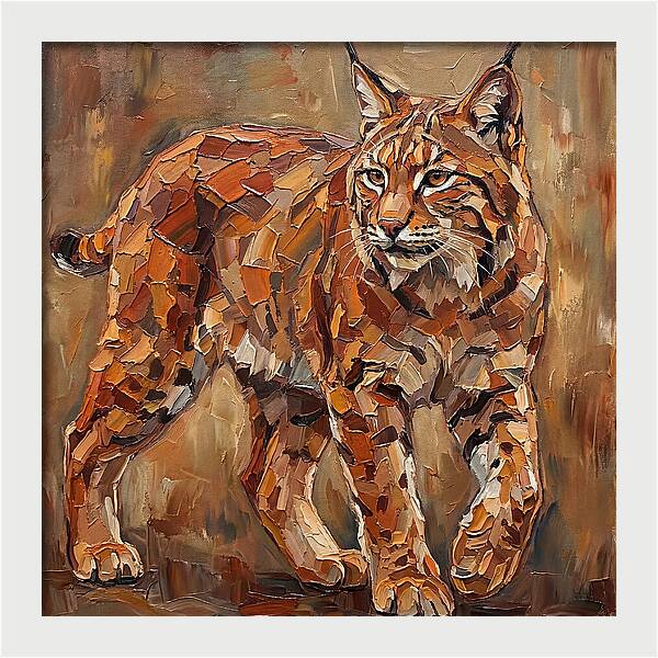 Bobcat In Bold Colors
