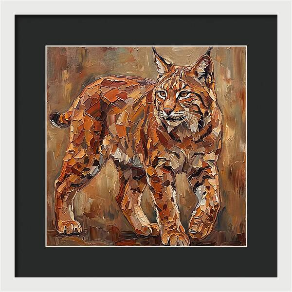 Bobcat In Bold Colors