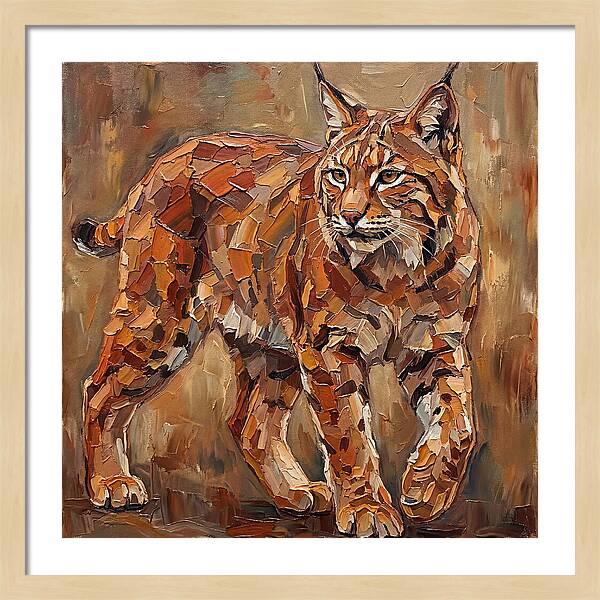 Bobcat In Bold Colors