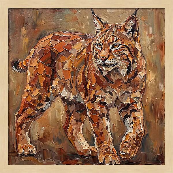 Bobcat In Bold Colors